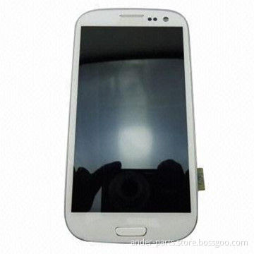 Replacement LCD screen digitizer with frame, for Samsung Galaxy s3 i9300